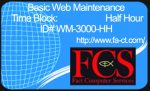 Half-Hour of Website Maintenance